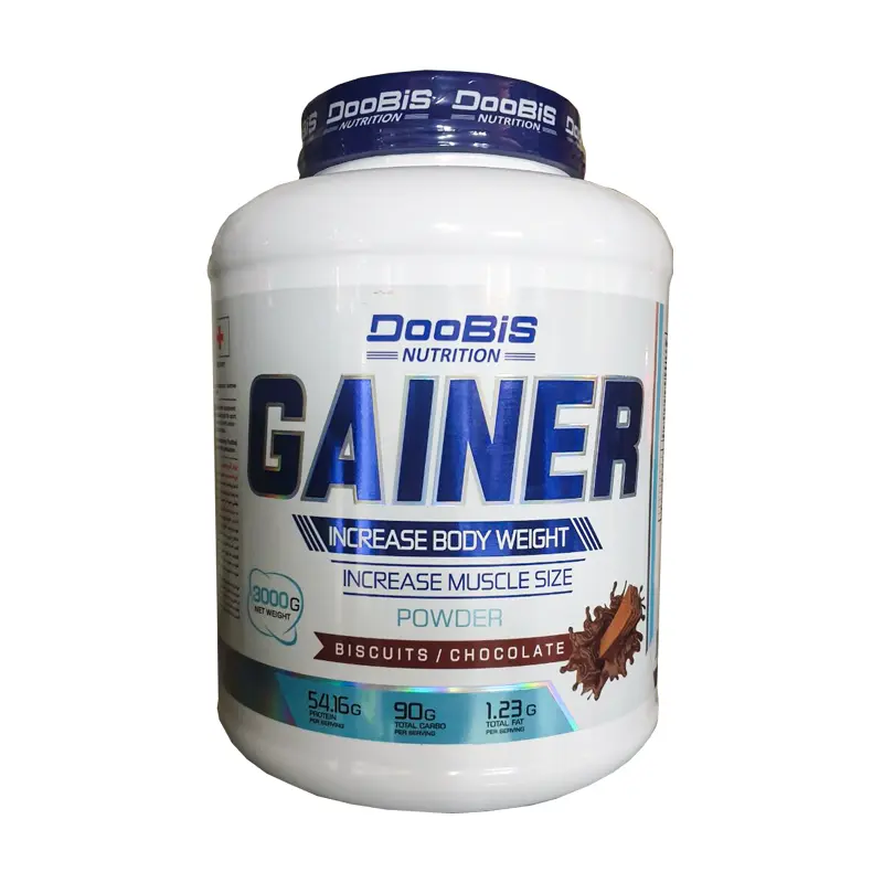 گینر دوبیس بیسکویت شکلاتی ۳۰۰۰ گرمی | افزایش وزن و حجم عضلانی برای بدنسازان