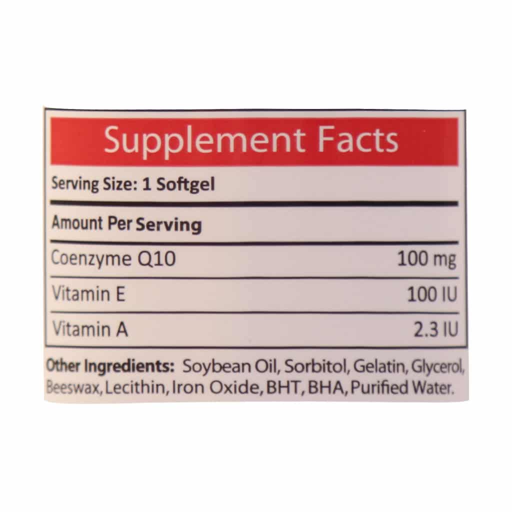 سافت ژل کوکیوتن قرمز 100 میلی‌گرم 30 عدد | آنتی‌ایجینگ، سلامت قلب و افزایش انرژی