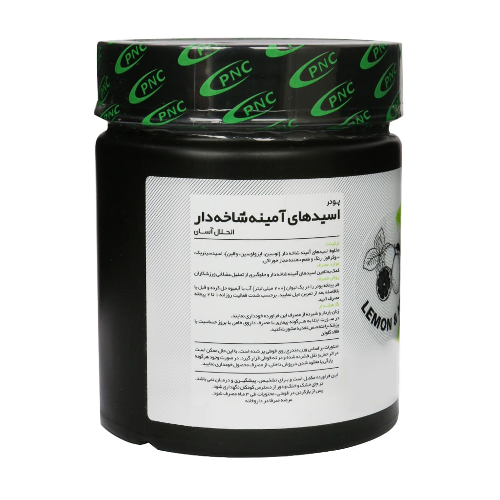 پیانسی ماسل گارد BCAA 2:1:1 کارن ۲۰۰ گرمی لیموتوت فرنگی | جلوگیری از تحلیل عضلانی و افزایش ریکاوری