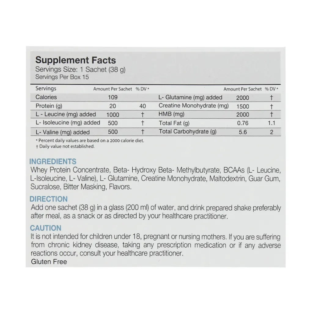ساشه سارکومیل پی ان سی ۳۸ گرمی طعم ملون (۱۵ عددی) | عضلهسازی، تامین پروتئین و تقویت ریکاوری