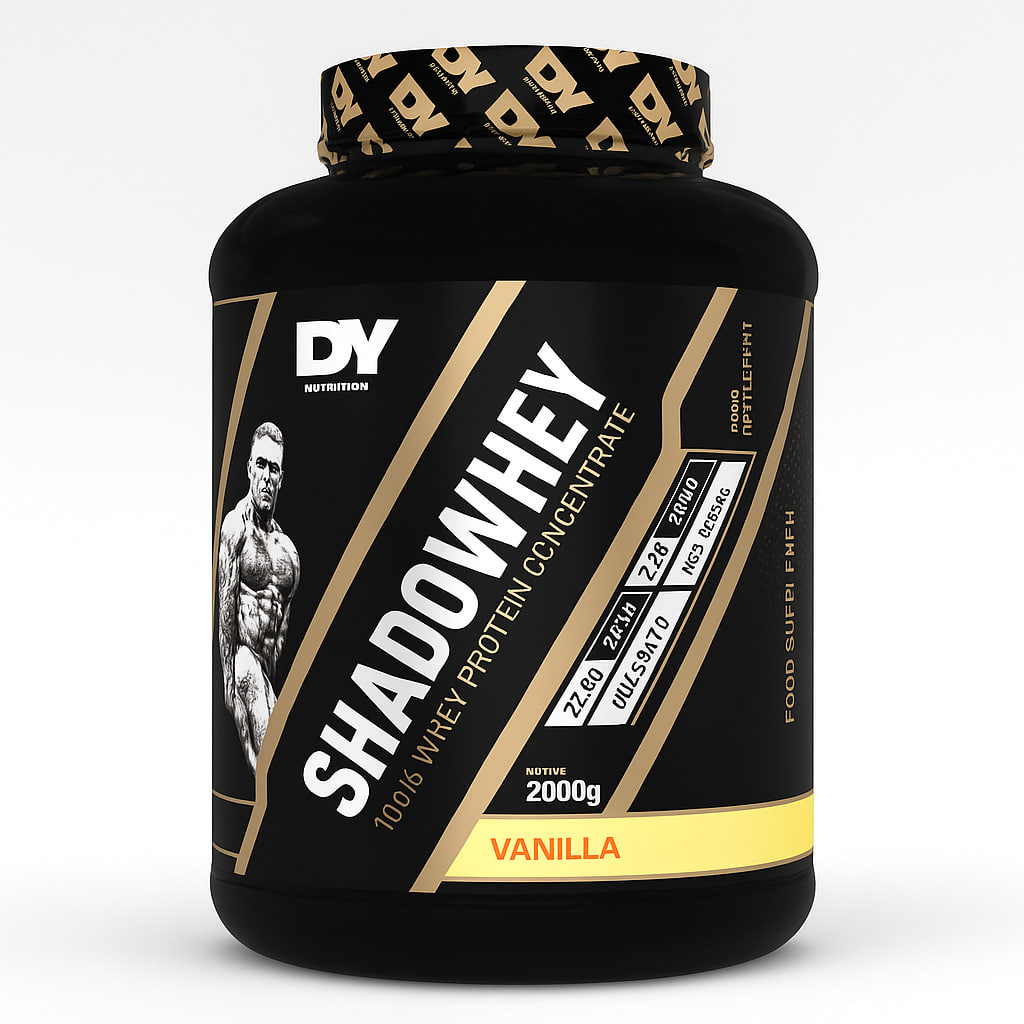 پودر پروتئین شادو وی ۲۰۰۰ گرمی طعم وانیل | ۲۳g پروتئین وی + گلوتامین