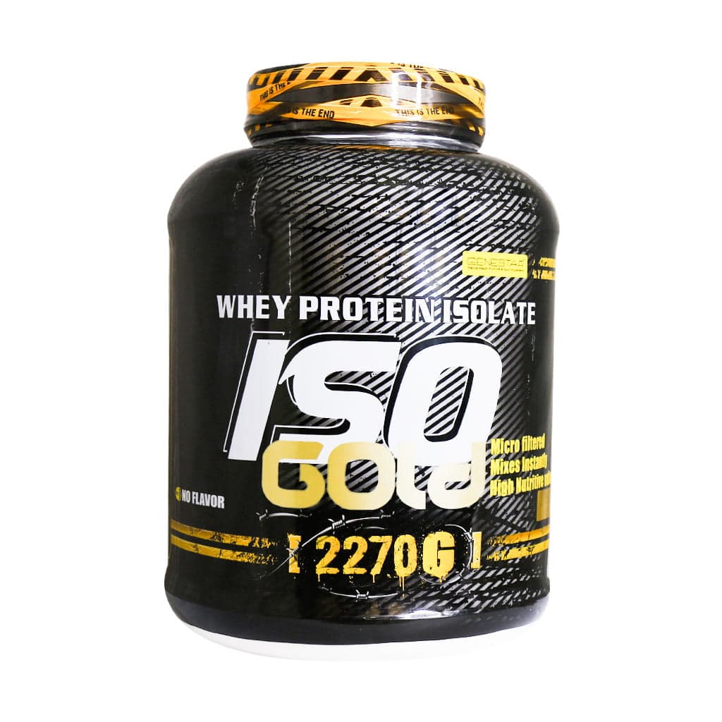 ژن استار ایزوگلد ۲۲۷۰ گرمی | پروتئین وی ایزوله خالص برای حجمدهی و ریکاوری عضلات حرفهای