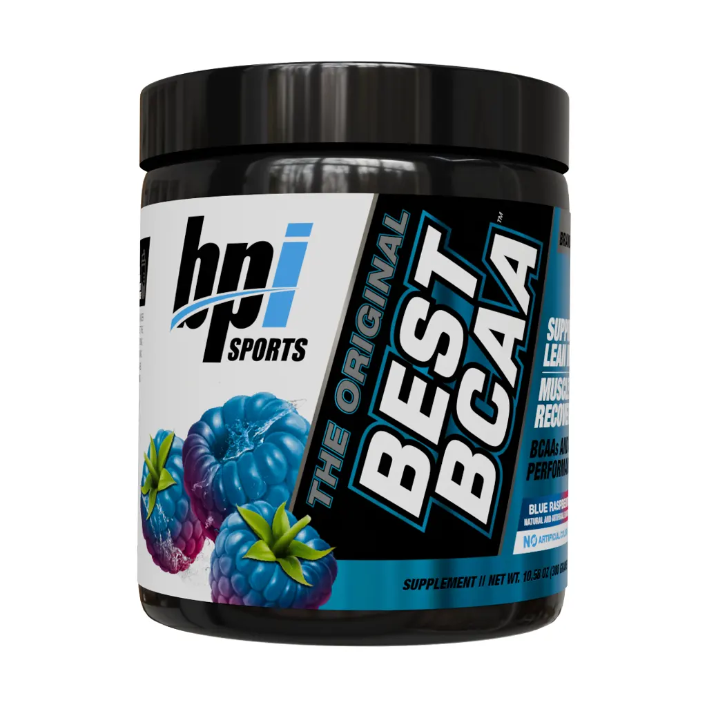 پودر بی پی آی BCAA طعم تمشک آبی ۳۰۰ گرمی | حمایت از ریکاوری و عضله‌سازی حرفه‌ای