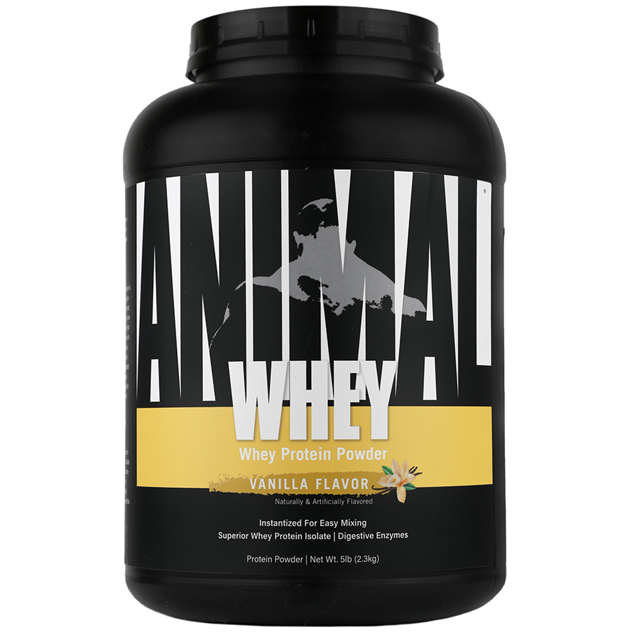 یونیورسال انیمال وی وانیل 2300 گرمی | پروتئین وی ایزوله و کنسانتره برای عضله‌سازی