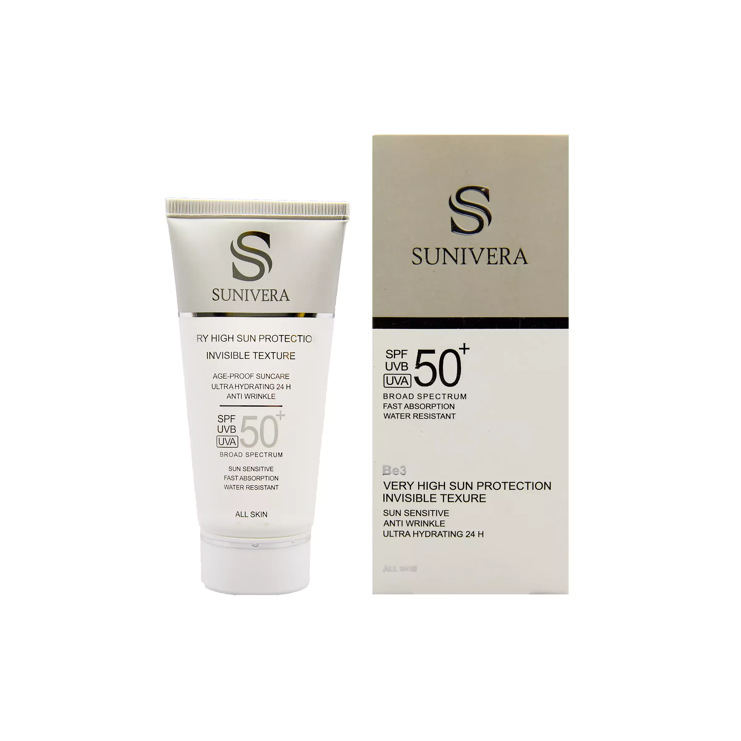 کرم ضدآفتاب بی رنگ سانیورا (SPF50)