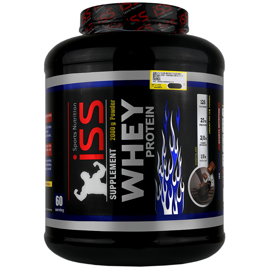 آی اس اس پروتئین وی 2000 گرم شکلات ISS