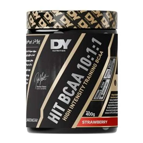پودر هیت بی سی ای ای 10.1.1 + سیترولین + بتا آلانین دی وای نوتریشن توت فرنگی 400 گرم
