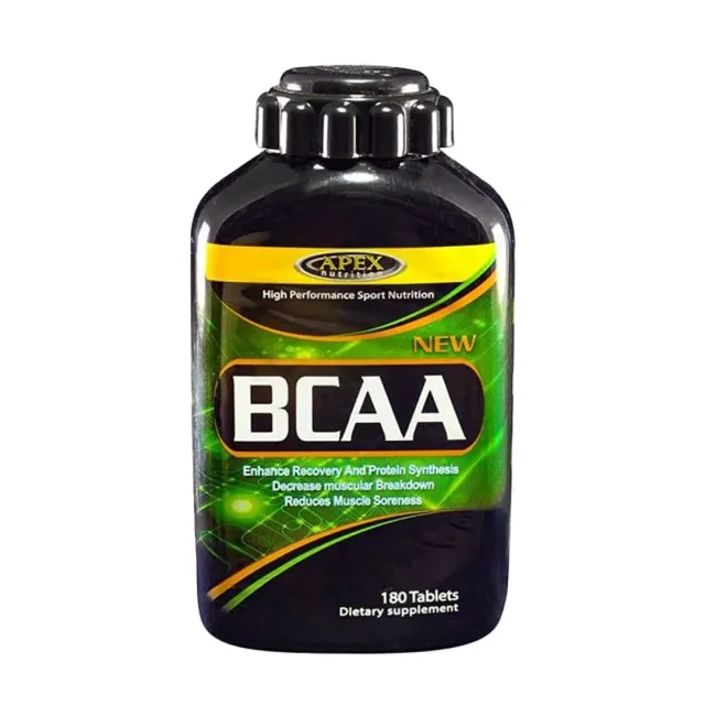 قرص BCAA 180 (بی سی ای ای) عدد اپکس | لوسین، ایزولوسین و والین برای حمایت از عضلات