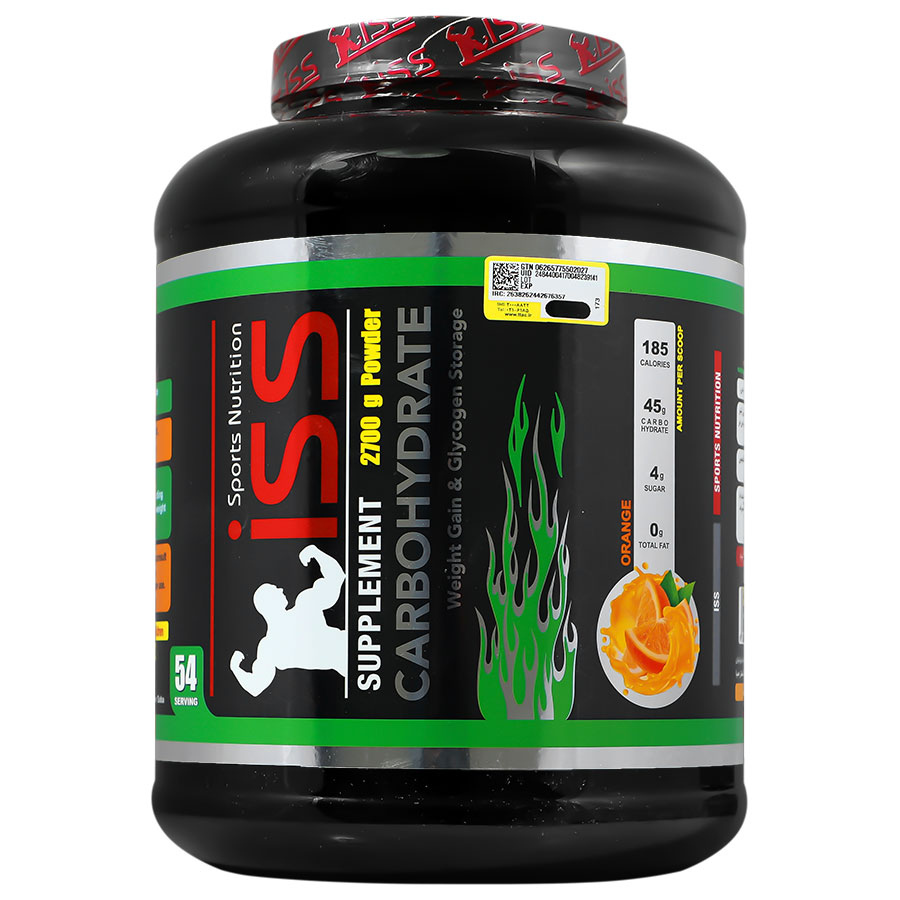 پودر کربوهیدرات ISS آی اس اس 2700 گرم پرتقالی | تأمین انرژی