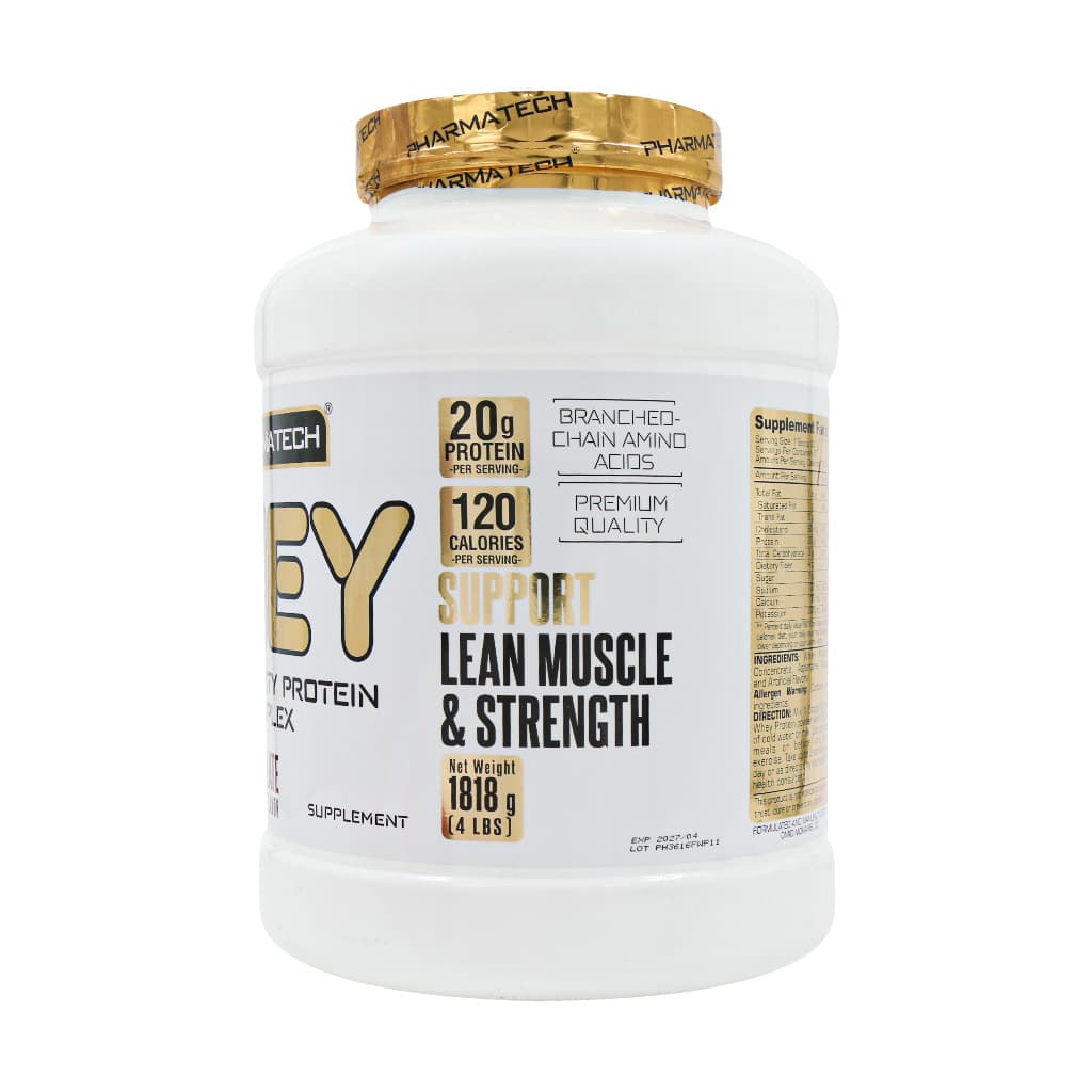 پروتئین وی گلد 1818 گرم شکلاتی - فارماتک | عضله‌سازی و ریکاوری