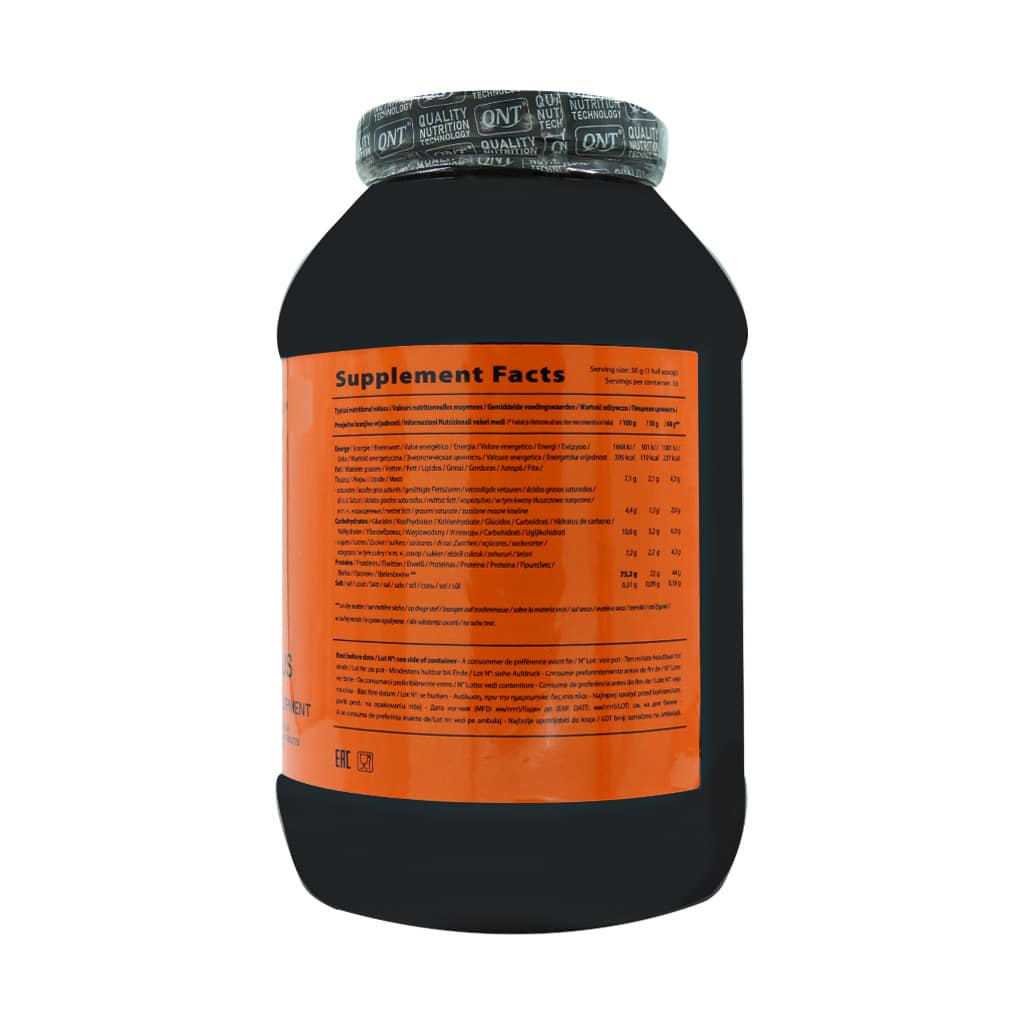 پودر کيو ان تي وی 1 کیلویی (دلیشس وی QNT) با طعم شکلات | پروتئین وی برای عضلهسازی و ریکاوری