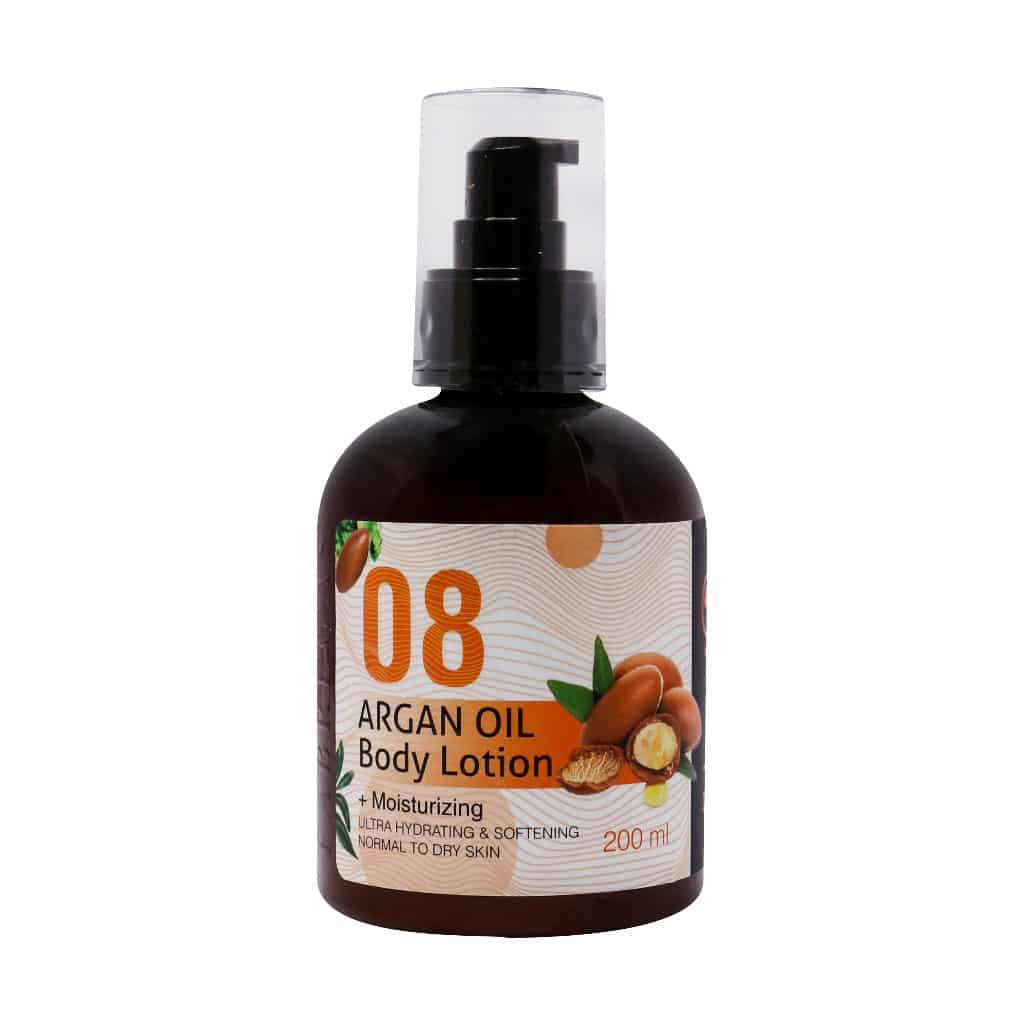 لوسیون بدن آبرسان آرگان فابریگاس 200 میلیلیتر | تغذیه عمیق و افزایش الاستیسیته پوستهای خشک و معمولی