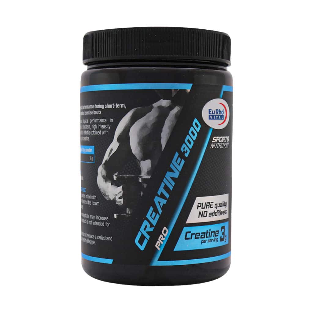 پودر کراتین 3000 یوروویتال 350 گرم | افزایش قدرت و عضله‌سازی
