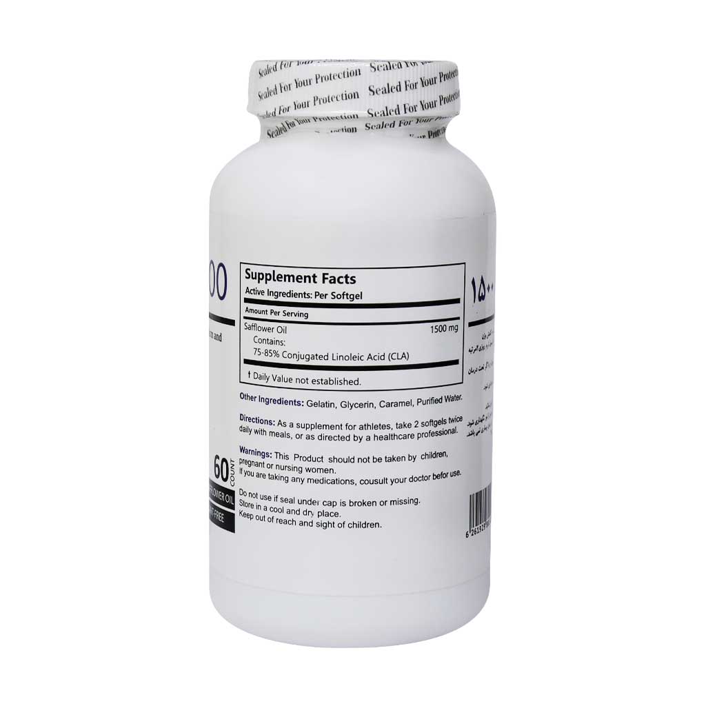 سی ال ای 1500 میلی‌گرم 60 عددی | افزایش متابولیسم و چربی‌سوزی سریع