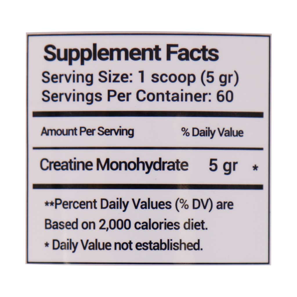 پودر کراتین مونوهیدرات مگنوم ۳۰۰ گرمی | افزایش قدرت، حجم خشک و ریکاوری عضلانی