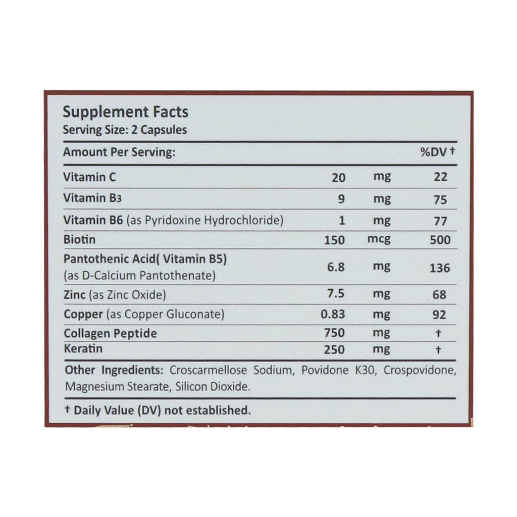 کراتوژن درمکس کپسول 30 عددی | تقویت ساقه مو و کمک به کاهش شکنندگی