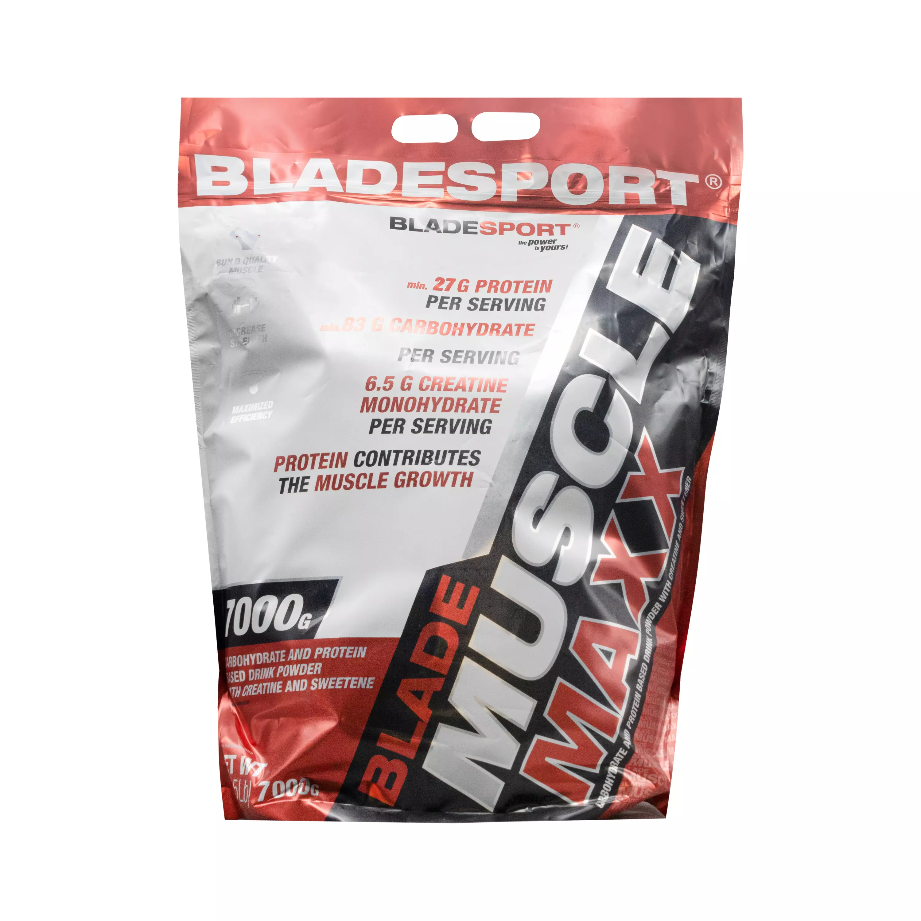 گینر ماسل مکس بلید اسپرت 7000 گرم شکلاتی | افزایش وزن و عضله‌سازی سریع