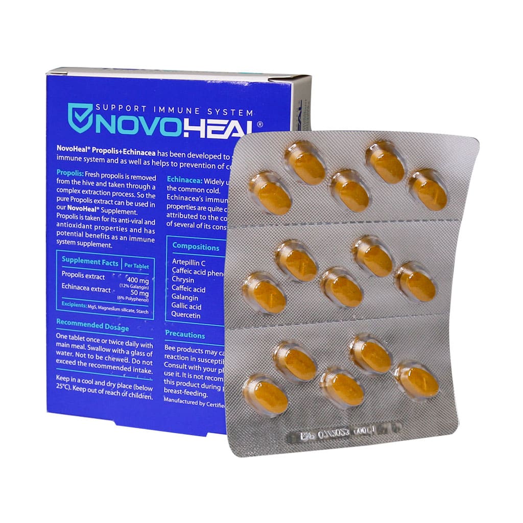 قرص نووهیل 30 عددی فاران شیمی | تقویت سیستم ایمنی با پروپولیس و اکیناسه