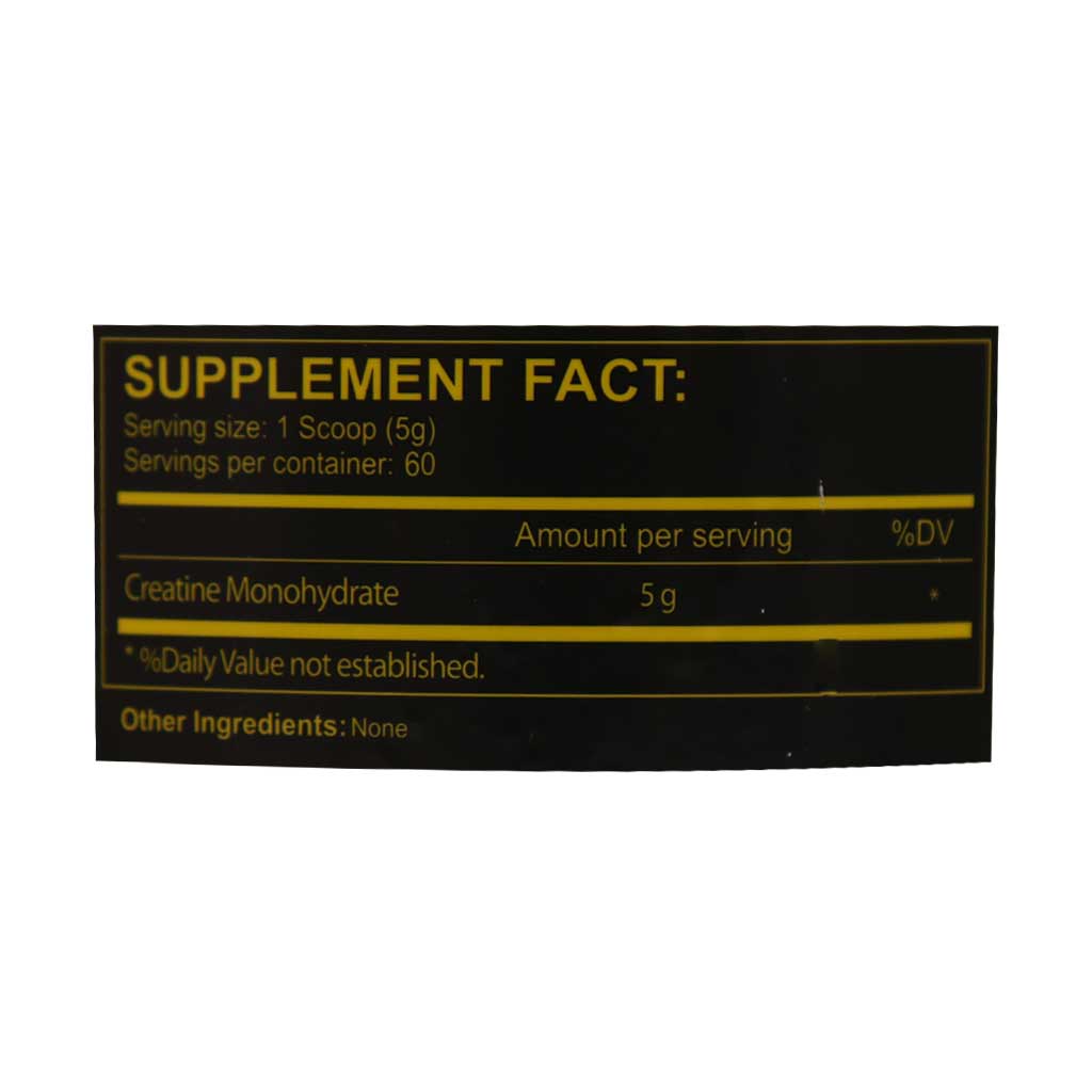 ژن استار کراتین ۳۰۰ گرمی | کراتین مونوهیدرات خالص برای توان، قدرت انفجاری و ریکاوری سریع