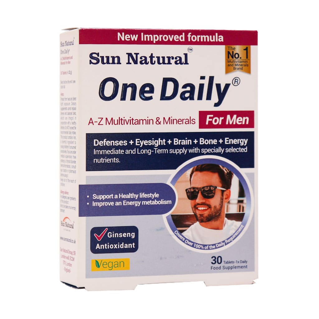 وان دیلی آقایان ۳۰ عددی سان نچرال | افزایش انرژی و تقویت تمرکز