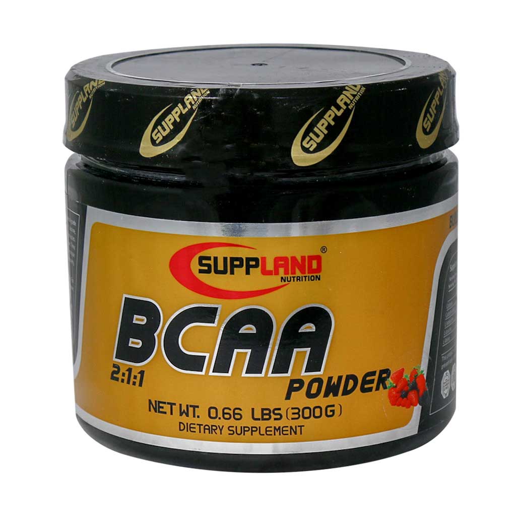 پودر BCAA ساپلند نوتریشن 300 گرم توتی فروتی | نسبت 2:1:1