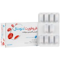 فروفورت دئودونال کپسول 30 عددی عبیدی | آهن با جذب بهتر و عوارض گوارشی کمتر