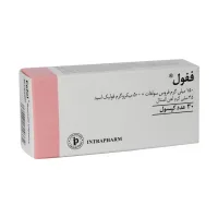 ففول 30 عددی اینترافارم | کپسول آهن و فولیک اسید برای کم خونی