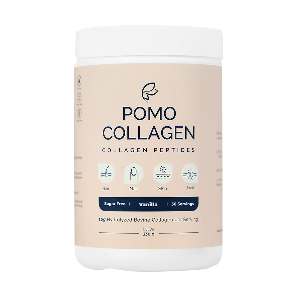 کلاژن پومو 330 گرمی وانیل آدریان سلامت | پپتید کلاژن برای پوست مو ناخن و مفاصل