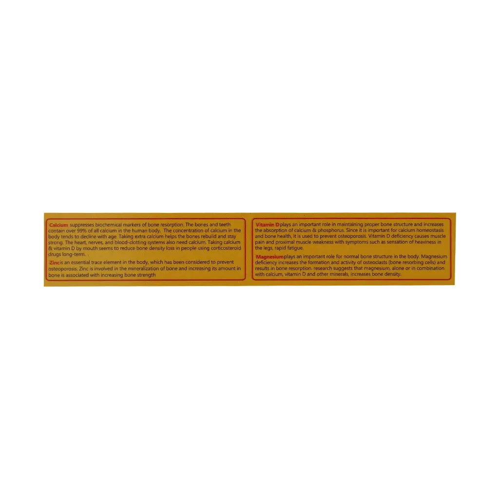 قرص کالمرز ۳۰ عددی سیمرغ دارو عطار | تقویت استخوان و سلامت مفاصل